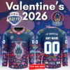Coventry Blaze Valentine's 2026 Custom Hockey Jersey