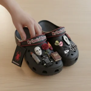 My Chemical Romance Clogs with Charms