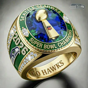 Seattle Seahawks 2026 Super Bowl Champions Ring