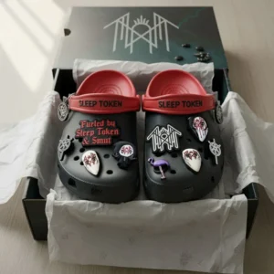 Sleep Token Custom Clogs With Charms