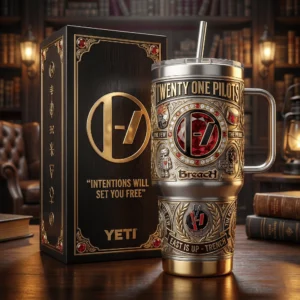 Twenty One Pilots Trench Breach East Is Up Tumbler Cup