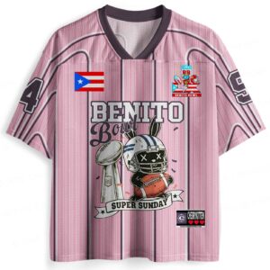 Benito Bowl Super Sunday Football Jersey