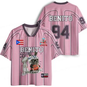 Benito Bowl Super Sunday Football Jersey