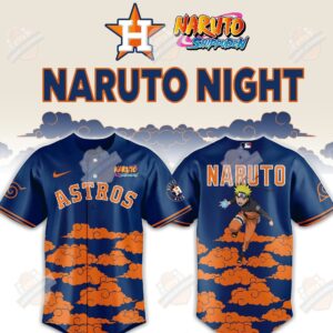 Houston Astros Naruto Night Baseball Jersey