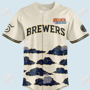 Milwaukee Brewers Naruto Night Baseball Jersey