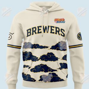 Milwaukee Brewers Naruto Night Hoodie
