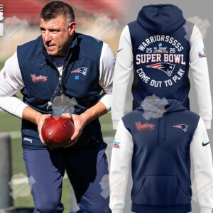 New England Patriots Warriors Come Out To Play Super Bowl Hoodie