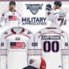 Pensacola Ice Flyers Military Appreciation America 250 Hockey Jersey