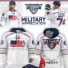Pensacola Ice Flyers Military Appreciation America 250 Hoodie