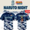 Seattle Mariners Naruto Night Custom Baseball Jersey