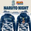 Seattle Mariners Naruto Night Hoodie