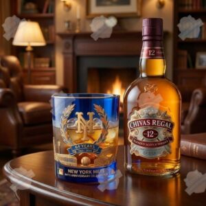New York Mets 64th Anniversary 1962 - 2026 Whiskey Glass
