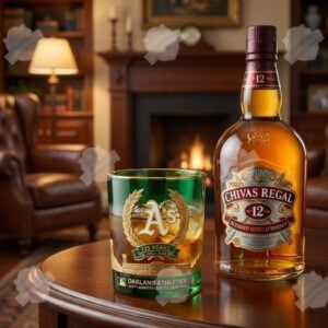 Oakland Athletics 125th Anniversary Celebration Whiskey Glass