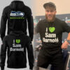 Seattle Seahawks I Love Sam Darnold Hoodie