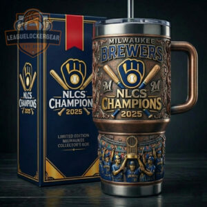 Milwaukee Brewers NLCS Champions 2025 Tumbler Mug