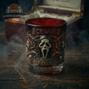Scream 7 The Final Chapter 2026 Whiskey Glass