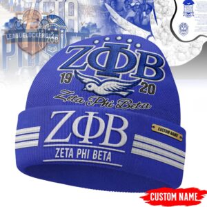 Zeta Phi Beta 1920 Custom Name Beanie