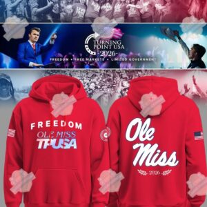 Ole Miss Turning Point USA Freedom 2026 Hoodie