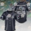 Seattle Seahawks Super Bowl 2X Champions Baseball Jersey