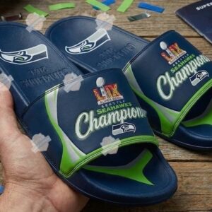 Seattle Seahawks Super Bowl Champions Slide Sandal