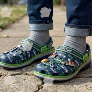 Seattle Seahawks Super Bowl LIX Champions 2026 Crocs