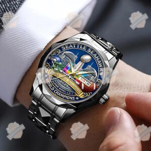 Seattle Seahawks Super Bowl LX 2025 Champions Watch