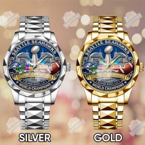 Seattle Seahawks Super Bowl LX 2025 Champions Watch
