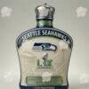 Seattle Seahawks Super Bowl LX Champions 2026 Liquor Bottle