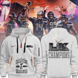 Seattle Seahawks Super Bowl LX Champions Hoodie
