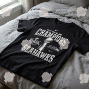 Seattle Seahawks Super Bowl LX Champions T-Shirt