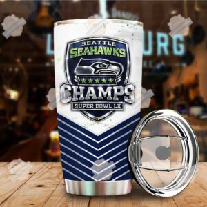Seattle Seahawks Super Bowl LX Champs Cup