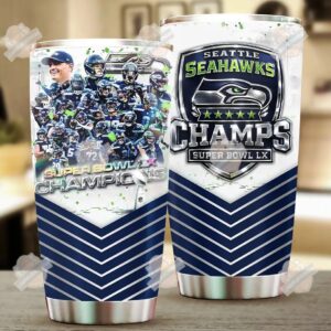 Seattle Seahawks Super Bowl LX Champs Cup