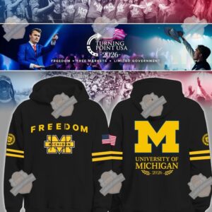 University of Michigan Turning Point USA 2026 Hoodie
