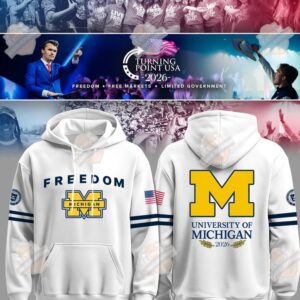 University of Michigan Turning Point USA 2026 Hoodie
