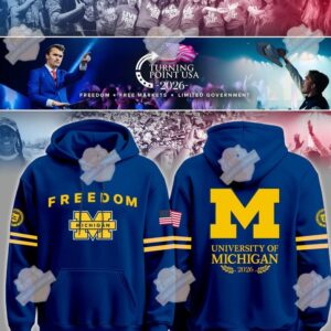 University of Michigan Turning Point USA 2026 Hoodie