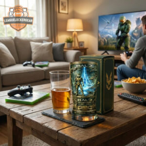 Halo 25th Anniversary Sir Finishing This Fight Pint Glass