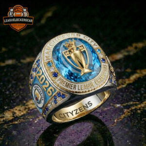 Manchester City 2026 Premier League Champions Cityzens Championship Ring