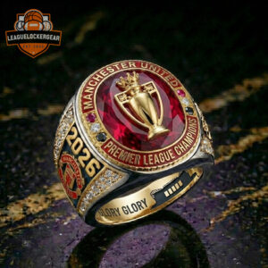 Manchester United 2026 Premier League Champions Glory Glory Championship Ring