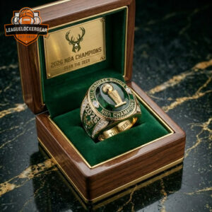 Milwaukee Bucks 2026 NBA Champions Fear The Deer Championship Ring