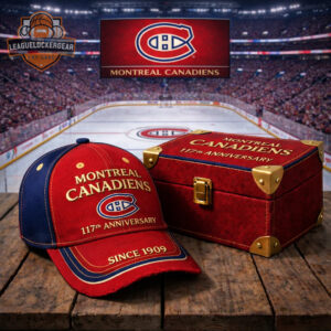 Montreal Canadiens 117th Anniversary Since 1909 Cap