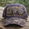 Omega Psi Phi Friendship Scholarship Service Purple Camo Distressed Dad Hat