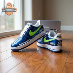 Seattle Seahawks Super Bowl LX Champions Air Force 1 Shoes