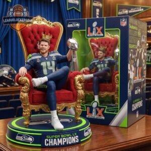 Seattle Seahawks Super Bowl LX Champions Collectible Acrylic Ornament