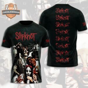 Slipknot Band Members Masks Collage All Over Print T-Shirt