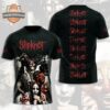 Slipknot Band Members Masks Collage All Over Print T-Shirt