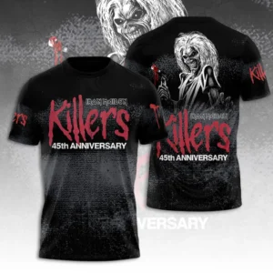 Iron Maiden Killers 45th Anniversary T-Shirt