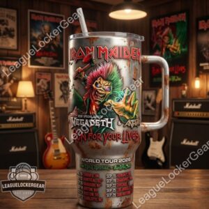 Iron Maiden Run For Your Lives World Tour 2026 Tumbler
