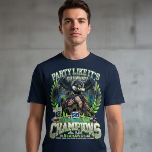 Seattle Seahawks Super Bowl LX Champions 2026 T-Shirt