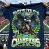 Seattle Seahawks Super Bowl LX Champions 2026 T-Shirt
