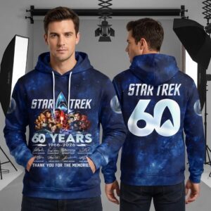 Star Trek 60 Years 1966-2026 Hoodie